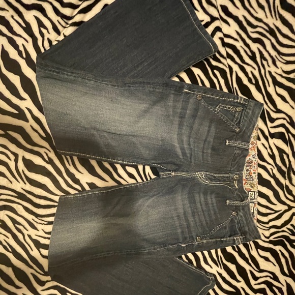 Miss me Perfect y2k jeans, stretchy, flared - Picture 4 of 7